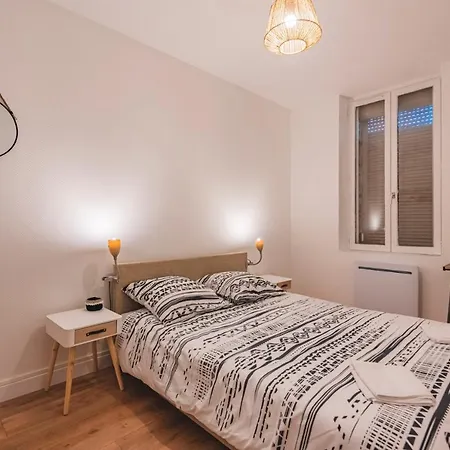 Apartman Majorelle - Paisible 2 Chambres - Centre Gare *